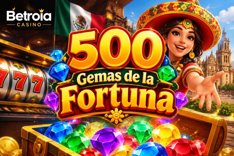 ¿Qué son las 500 Gemas de la Fortuna y cómo funciona Betroia en México?