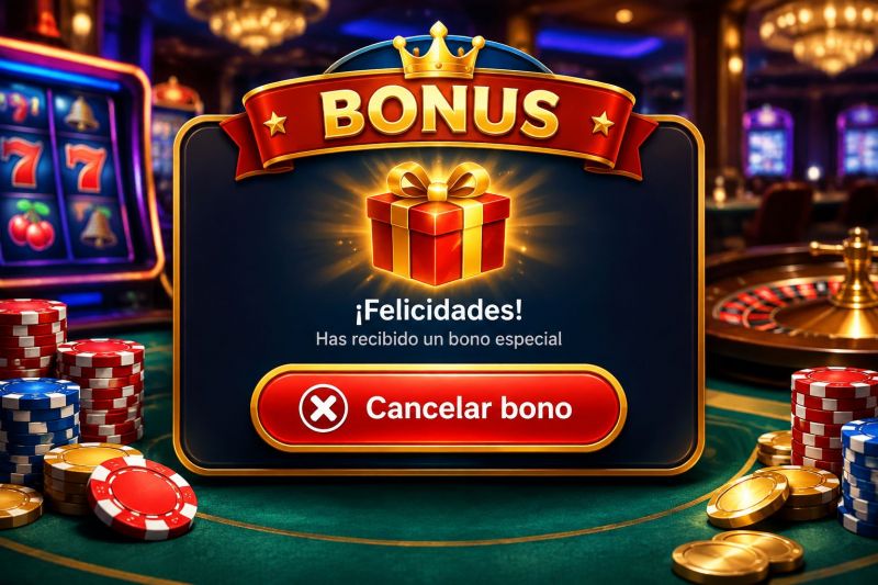 Cancelar bono en casinos online México: guía práctica y legal