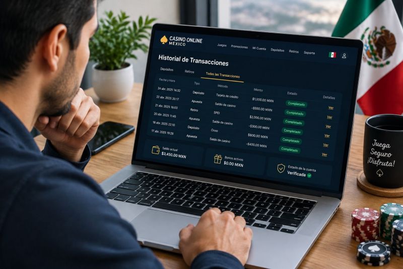 Estado de transacción en casinos en línea México: guía definitiva