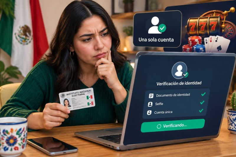 ¿Puedo tener dos cuentas en un casino en línea de México?