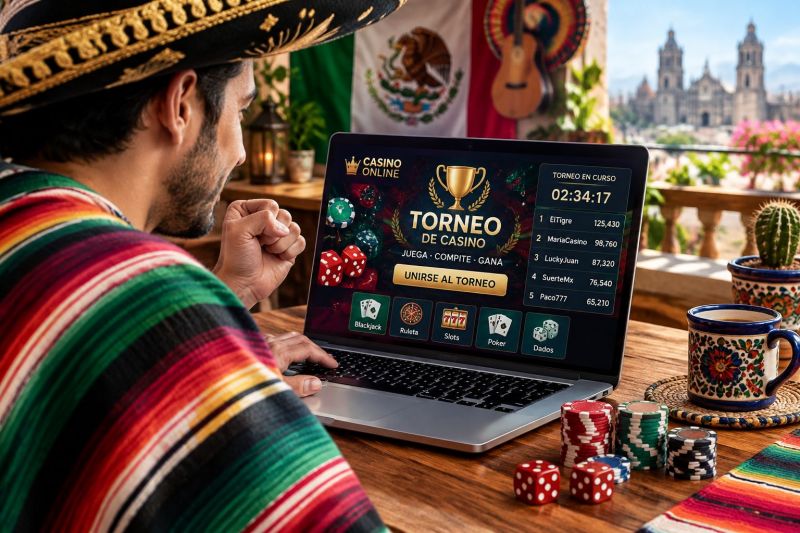 ¿Cómo me uno a un torneo? Guía para torneos de casino en línea en México
