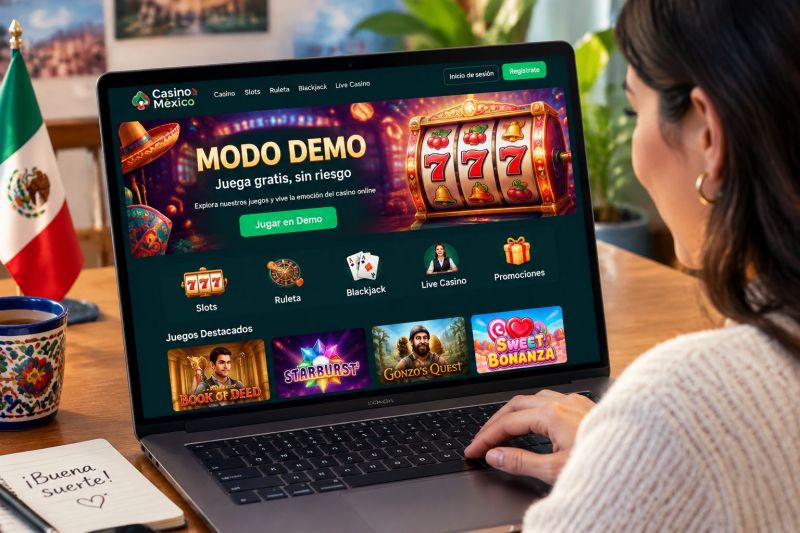 ¿Puedo jugar gratis o en modo demo en casinos online de México?
